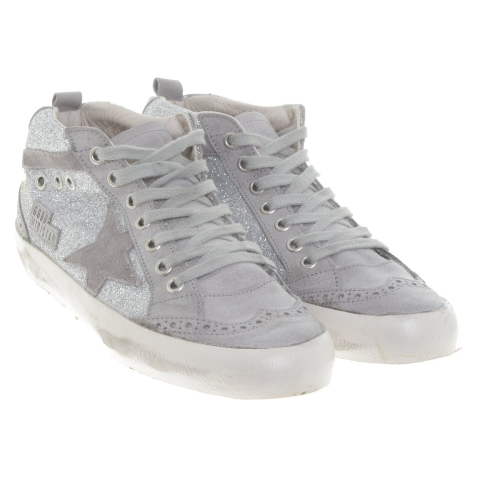 Golden Goose Silver colored sneakers