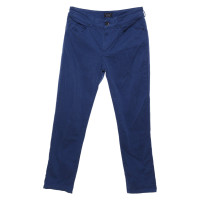 Armani Jeans Paire de Pantalon en Coton en Bleu