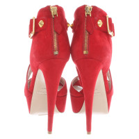 Miu Miu Sandals Leather in Red