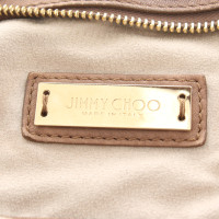 Jimmy Choo Schoudertas Leer in Bruin