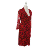 Diane Von Furstenberg Robe en Rouge