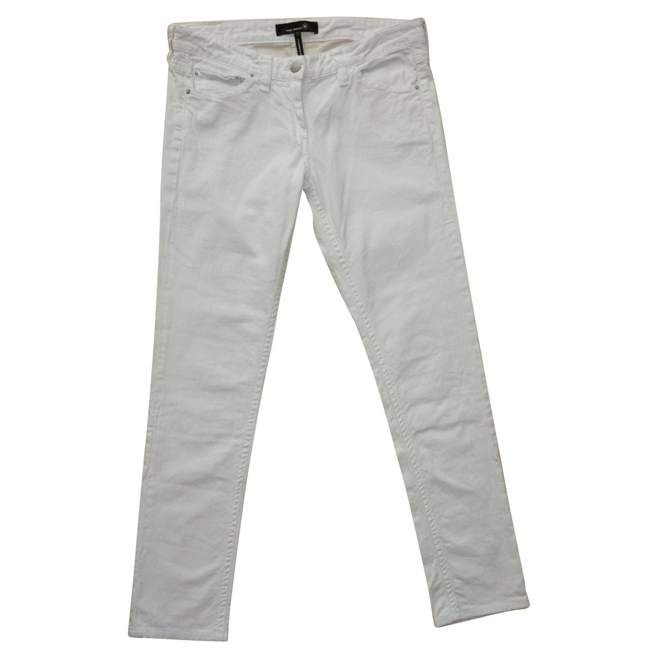 Isabel Marant Jeans en Coton en Blanc