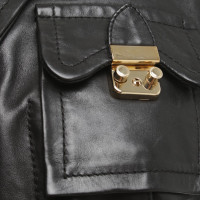 Dsquared2 Leather jacket in black