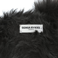 Sonia Rykiel Jacke/Mantel aus Pelz in Grau