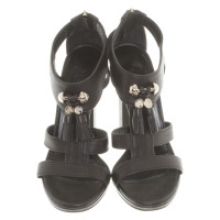 Gucci Leather sandals in black