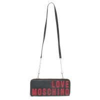 Moschino Love clutch in zwart
