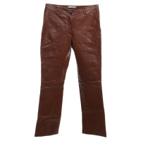 Prada Leather pants in brown