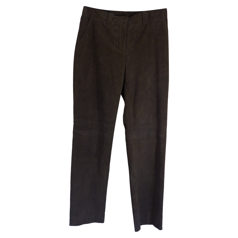 Loro Piana Wildleder Stretchhose