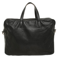 Loewe Handtasche aus Leder in Schwarz