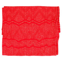Missoni Red scarf made of wool mix