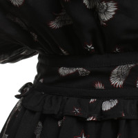 Just Cavalli Short dress with bird print