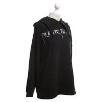 Balenciaga sweat-shirt oversize en noir