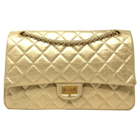 Chanel 2.55 Leather in Gold