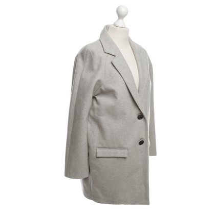 Calvin Klein manteau oversize en gris