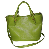 Miu Miu Handbag Leather in Green