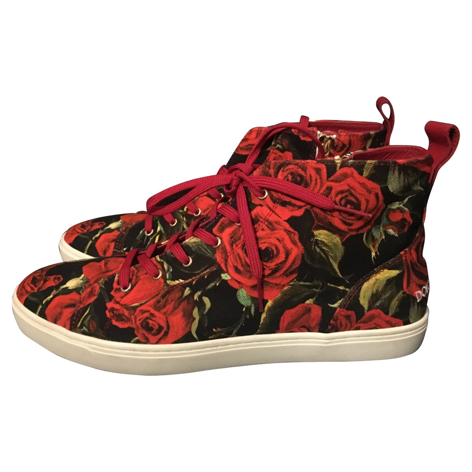Dolce & Gabbana Sneaker di stampa floreale