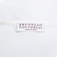 Brunello Cucinelli Top en blanc