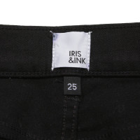 Iris & Ink Jeans in Schwarz
