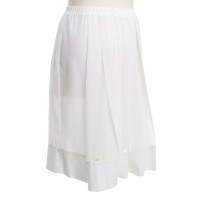 Schumacher Pleated skirt in white