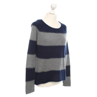 Andere merken Heartbreaker - sweater met streep patroon in donkerblauw / grijs
