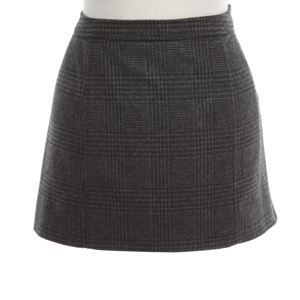 D&G Mini skirt in grey / Black