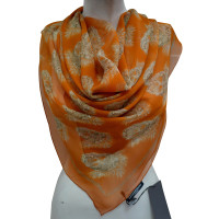 Alexander McQueen Silk scarf with pattern