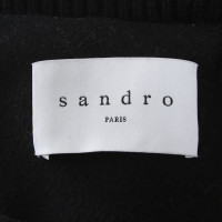 Sandro Coat in two-piece look
