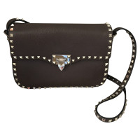 Valentino Garavani Rockstud Leather in Brown