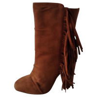 Giuseppe Zanotti Ankle boots with fringes