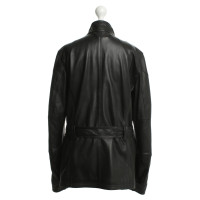 Belstaff Leren jas in zwart