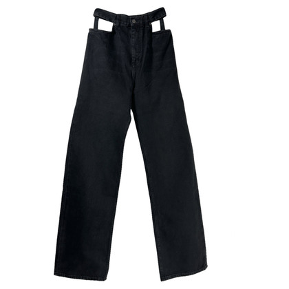 Maison Martin Margiela Jeans aus Baumwolle in Schwarz