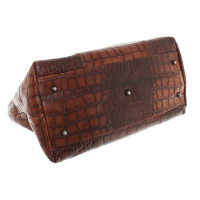 Baldinini Sac en simili cuir reptile