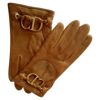 Christian Dior Lederen handschoenen