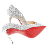 Christian Louboutin Pigalle in Silbern
