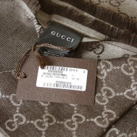 Gucci Guccissima doek in bruin