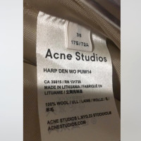 Acne Coat with plaid pattern