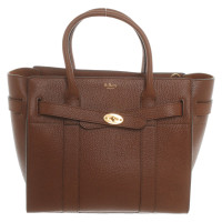 Mulberry Bayswater Leer in Bruin