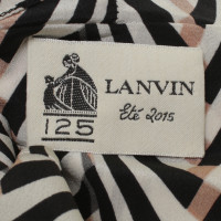 Lanvin Chemisier imprimé graphique