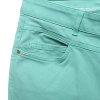 Hugo Boss Trousers Cotton in Turquoise