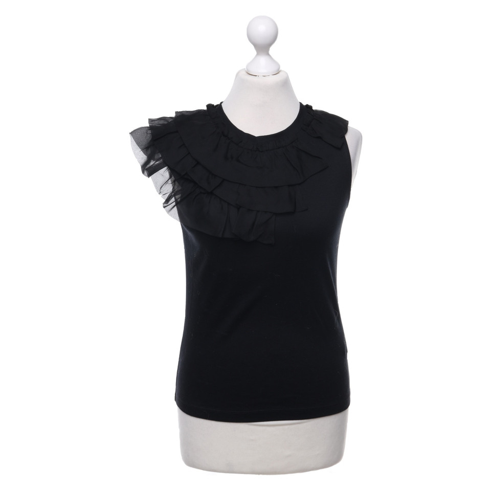 Red Valentino Top in Schwarz