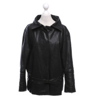 Annette Görtz Jacket/Coat Leather in Black