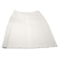 Marc Cain Cotton skirt in White