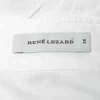 René Lezard Blouse in white