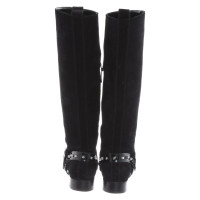 Dsquared2 Boots Suede in Black