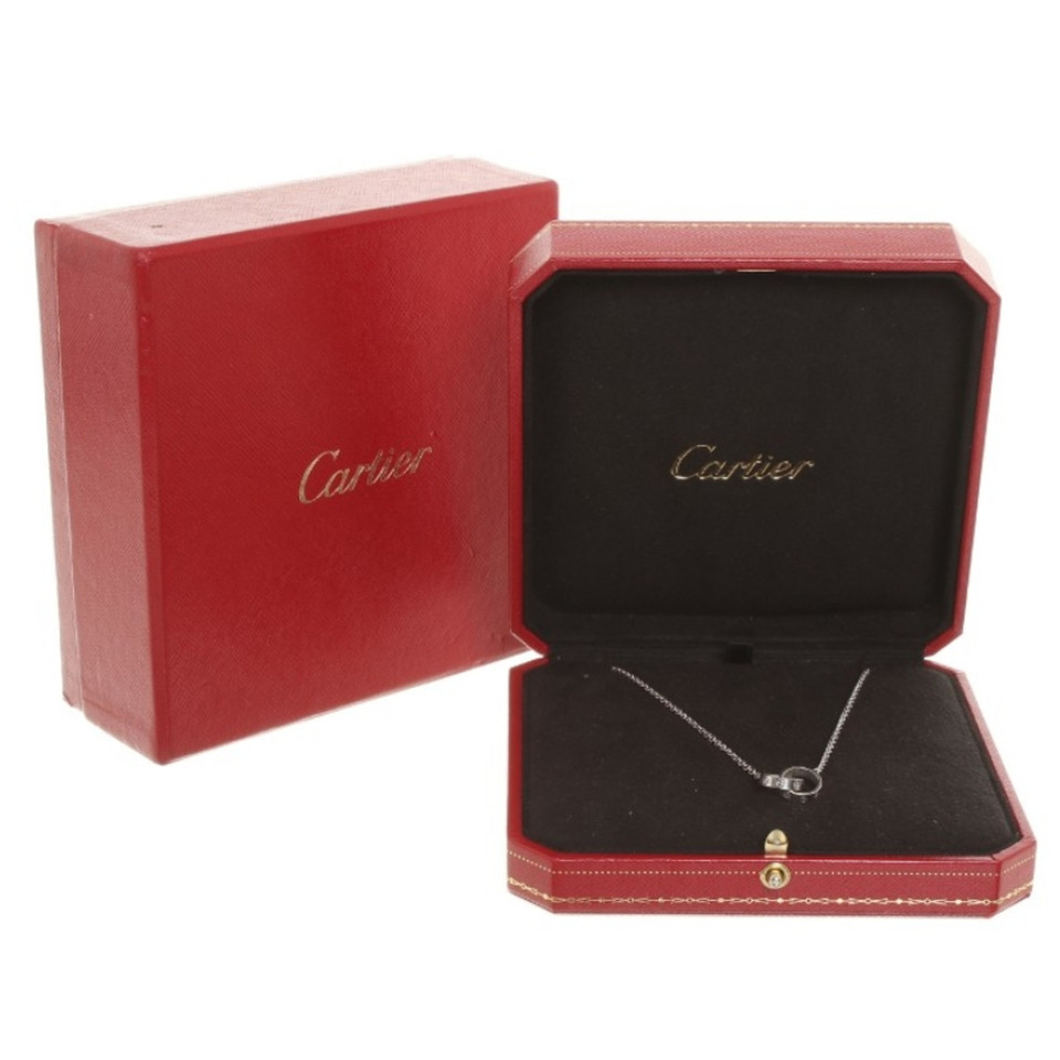 Cartier "Amore" collana in oro bianco 18 carati