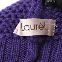 Laurèl Virgin wool hat in purple