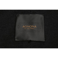Agnona Blazer Cashmere in Black