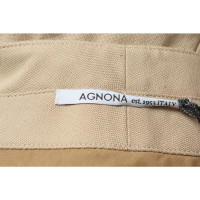 Agnona Anzug aus Baumwolle in Beige