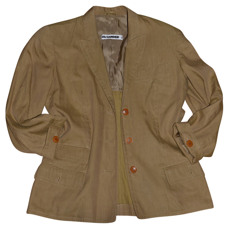 Jil Sander Vintage Leinen Jacke