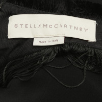 Stella McCartney Fransenkleid in black